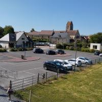 La parking devant l'école