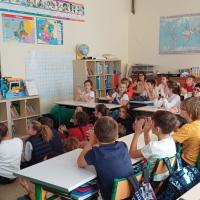 Temps d'échange avec le Père Florent